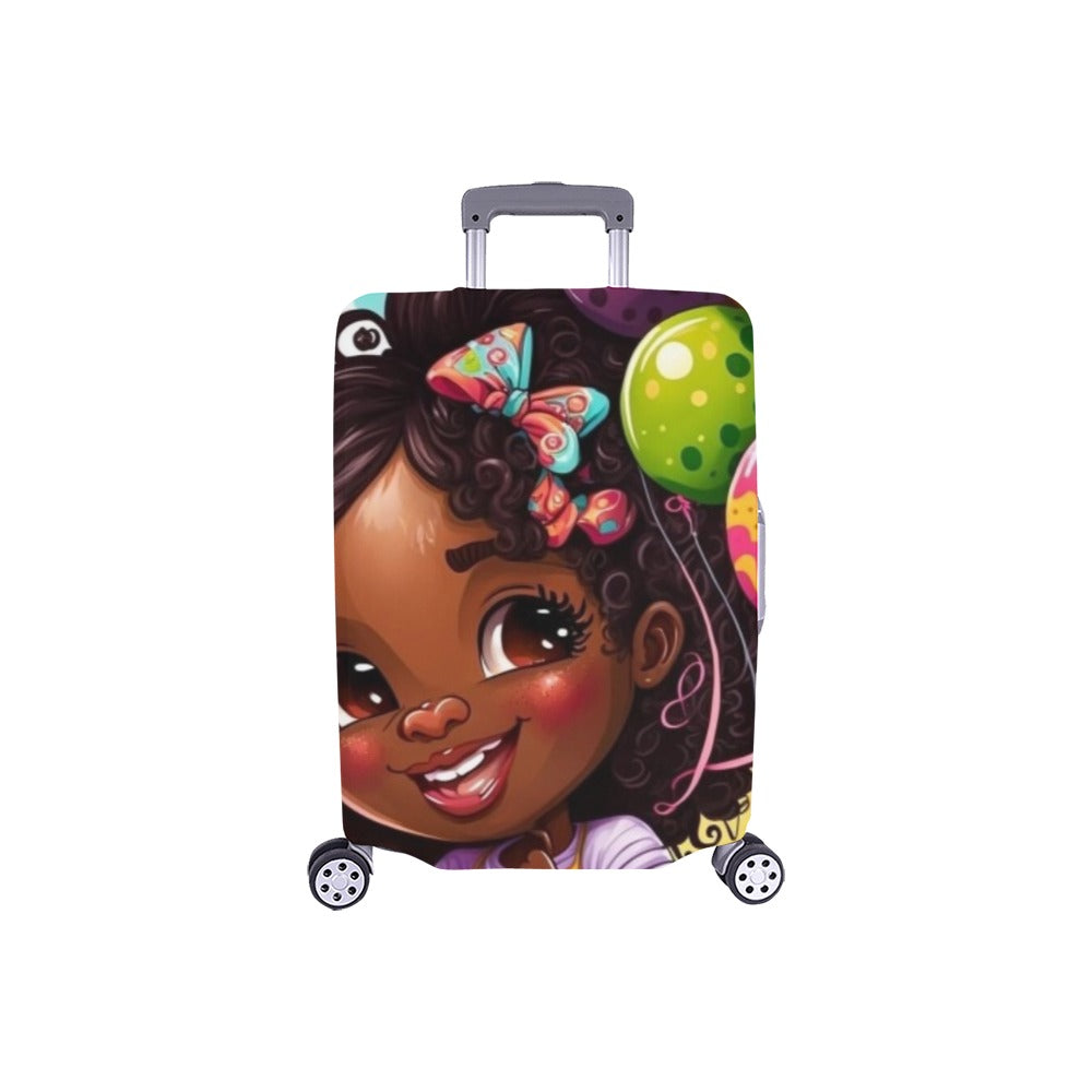 Birthday Girl Luggage Cover/Small 18"-21"