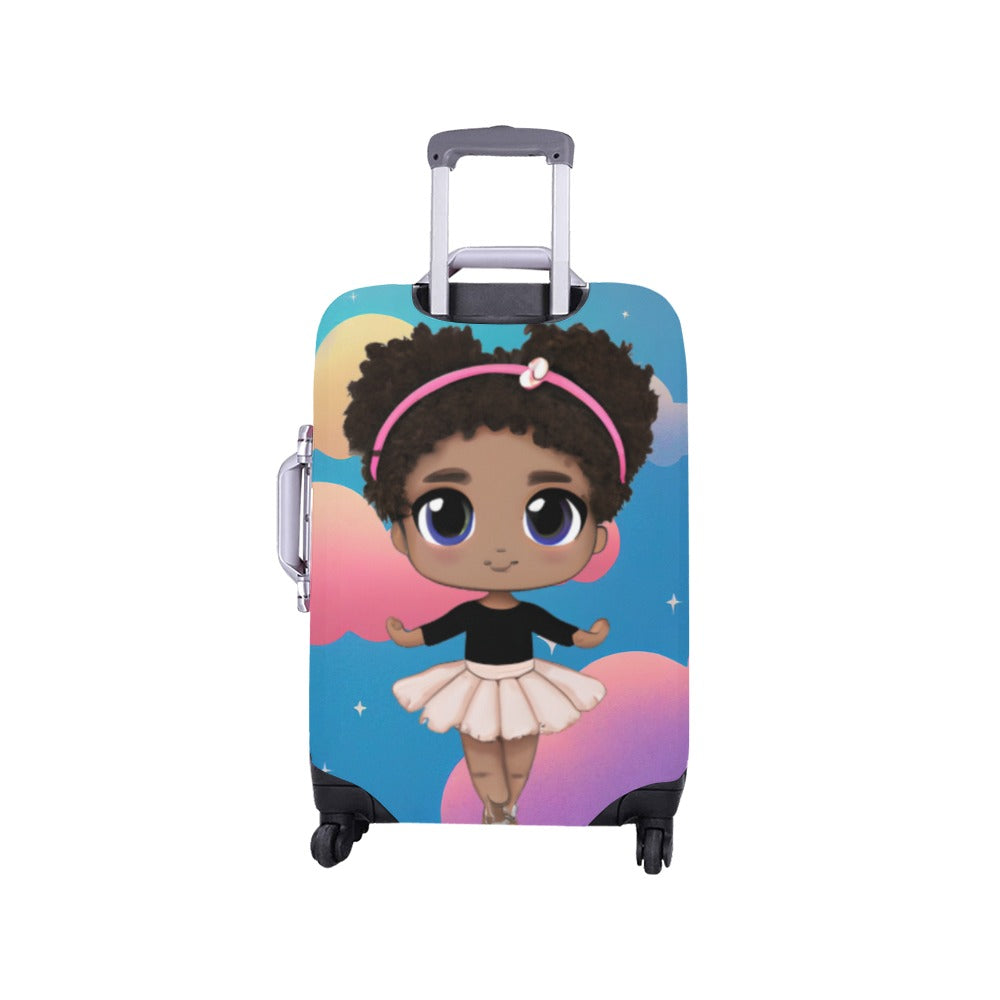 Ballerina Diva Luggage Cover/Small 18"-21"