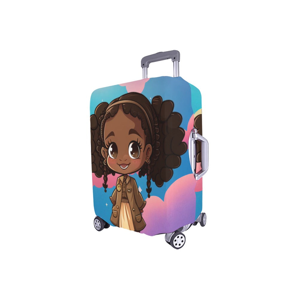 Cotton Candy Luggage Cover/Small 18"-21"