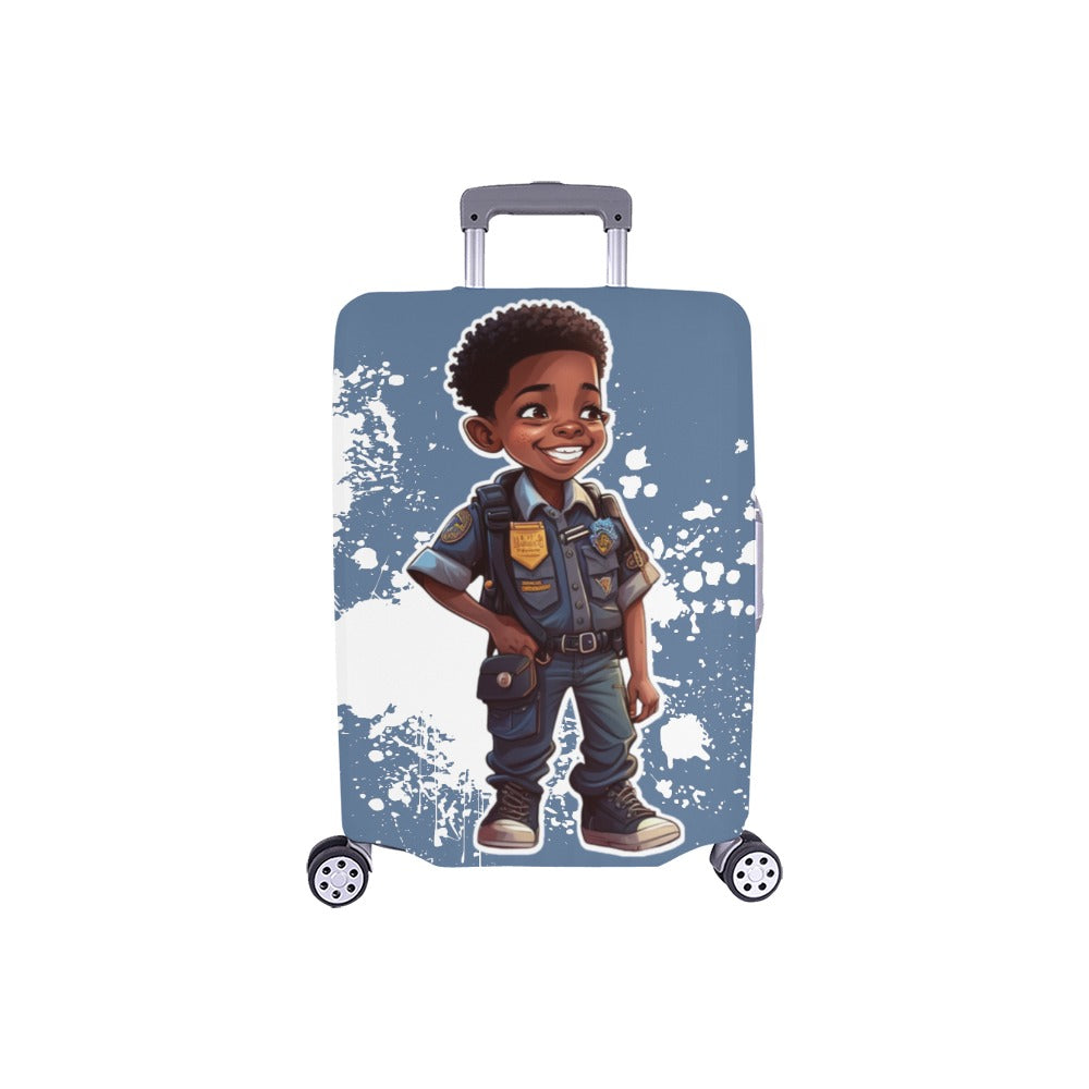 Izaiah The Officer Luggage Cover/Small 18"-21"