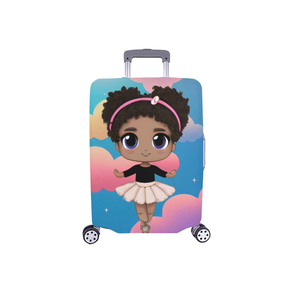 Ballerina Diva Luggage Cover/Small 18"-21"