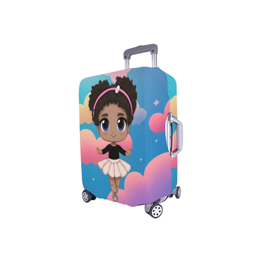 Ballerina Diva Luggage Cover/Small 18"-21"