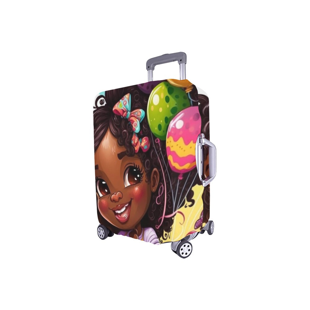 Birthday Girl Luggage Cover/Small 18"-21"